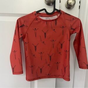 Beau Loves Kids Rash Guard size 5 VGUC